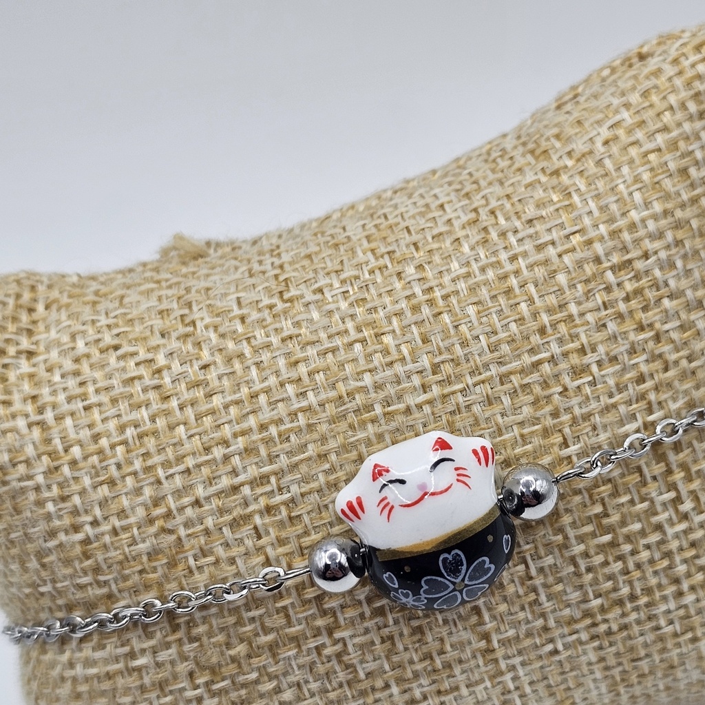 Bracelet -Neko -Argent