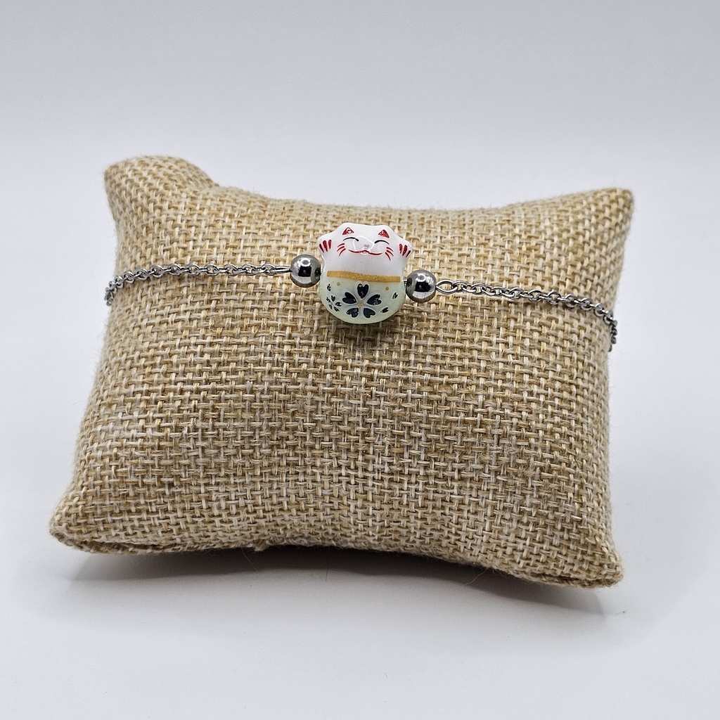 Bracelet -Neko -Argent