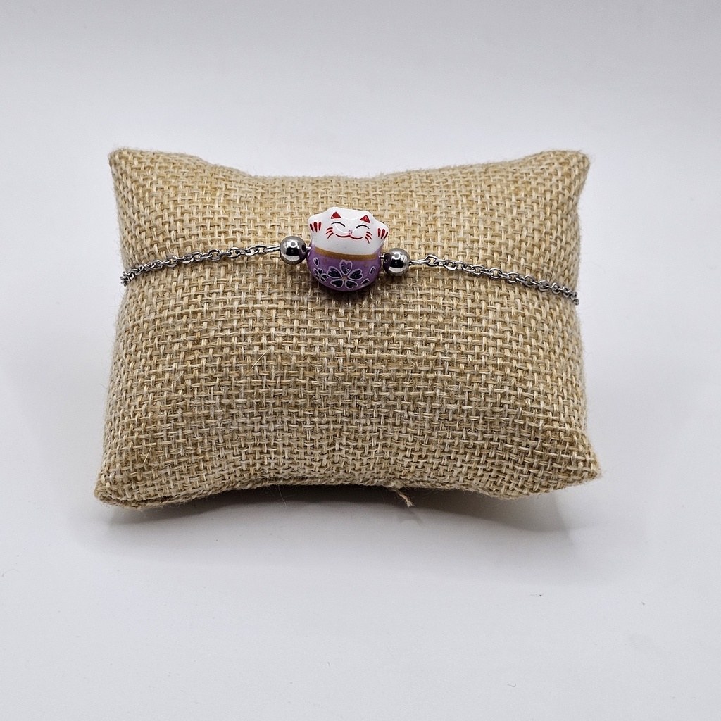 Bracelet -Neko -Argent