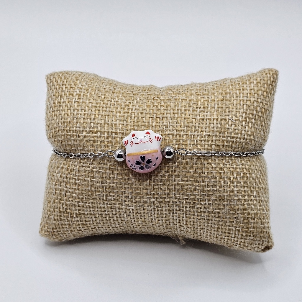 Bracelet -Neko -Argent