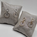 Boucles d'oreilles "Alpha"