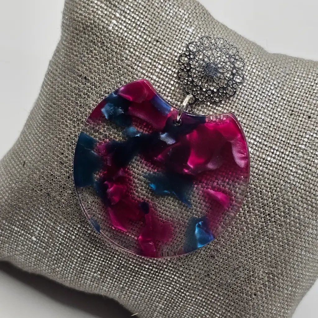 Boucles d'oreilles -Mosa