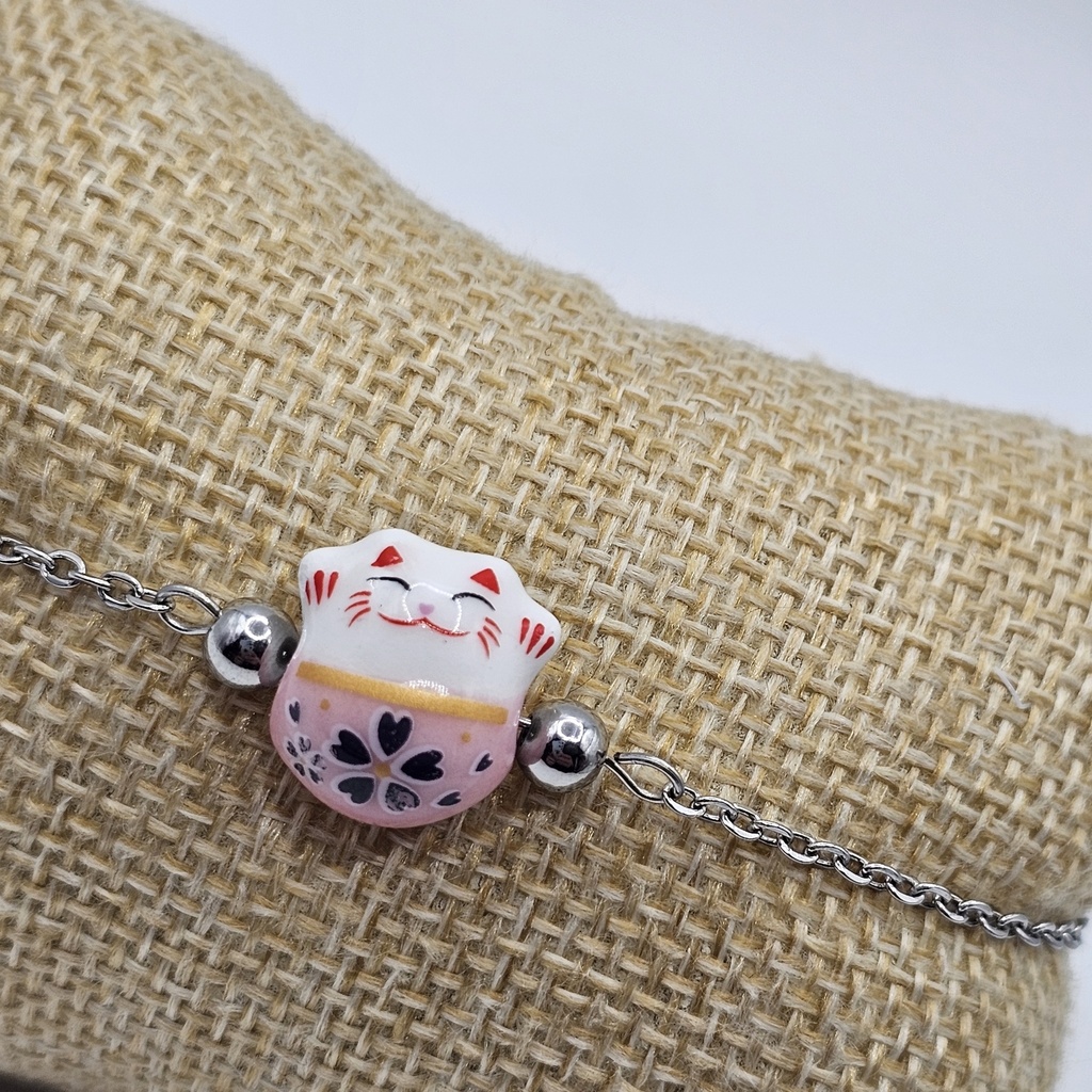 Bracelet -Neko -Argent