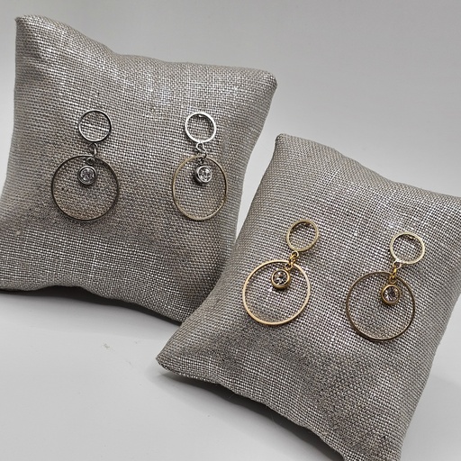 Boucles d'oreilles "Alpha"